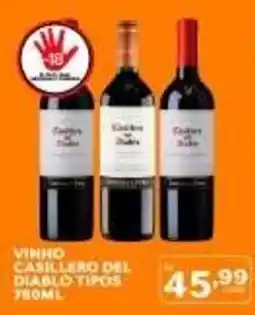 Rede Parceria vinho casillero del diablo tipos oferta