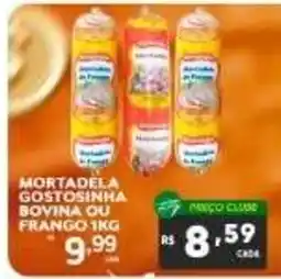 Rede Parceria mortadela gostosinha bovina ou frango oferta