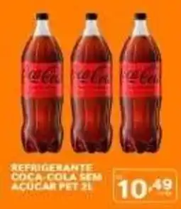 Rede Parceria refrigerante coca cola sem açucar pet 2l oferta