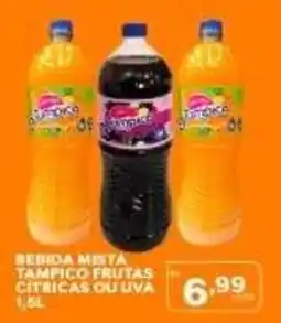 Rede Parceria Bebida mista tampico frutas cítricas ou uva oferta