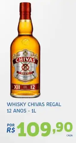 Bergamais Supermercados Whisky chivas regal 12 anos oferta