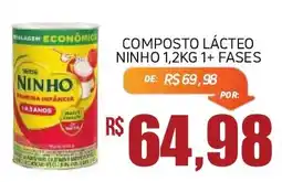Economart Atacadista Composto lácteo ninho 1,2kg 1+ fases oferta