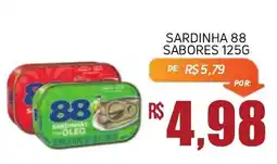 Economart Atacadista Sardinha 88 sabores oferta