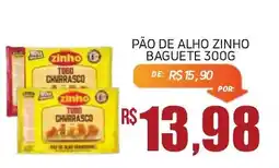 Economart Atacadista Pão de alho zinho baguete oferta