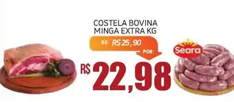 Economart Atacadista Costela bovina minga extra kg oferta