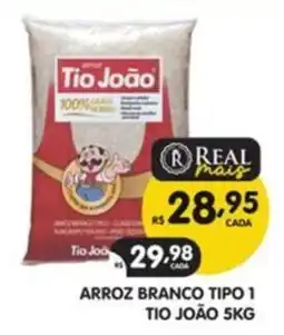 Supermercados Real Arroz branco tipo 1 oferta