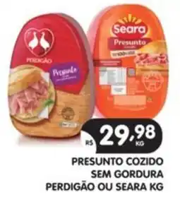 Supermercados Real Presunto cozido sem gordura oferta