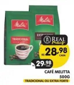 Supermercados Real Café melitta oferta