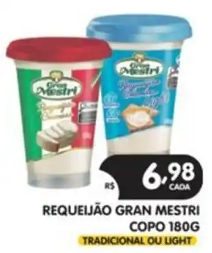 Supermercados Real Requeijão gran mestri oferta