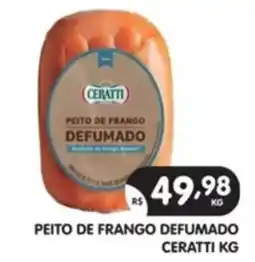 Supermercados Real Peito de frango defumado oferta