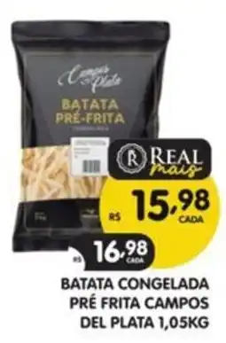Supermercados Real batata congelada pré frita campos del plata oferta