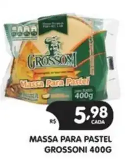 Supermercados Real Massa para pastel grossoni oferta