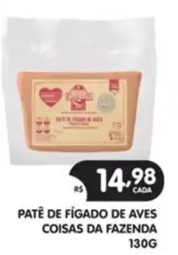 Supermercados Real Patê de fígado de aves oferta