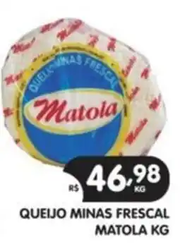 Supermercados Real queijo minas frescal matola kg oferta