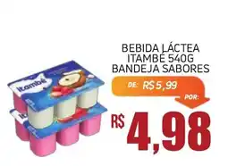 Economart Atacadista Bebida láctea itambé bandeja sabores oferta