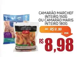 Economart Atacadista Camarão marchef inteiro ou camarão maris inteiro oferta