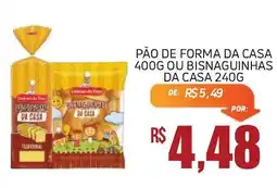 Economart Atacadista Pão de forma da casa oferta