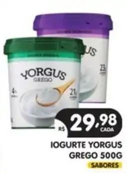 Supermercados Real Iogurte yorgus grego oferta