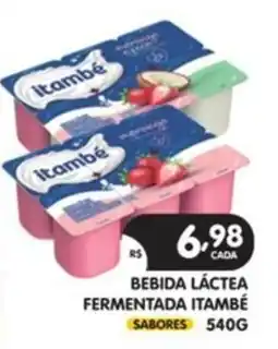 Supermercados Real Bebida láctea fermentada itambé oferta