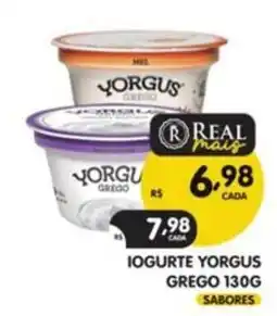 Supermercados Real Iogurte yorgus grego oferta