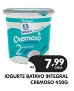 Supermercados Real Iogurte batavo integral cremoso oferta