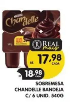 Supermercados Real Sobremesa chandelle bandeja oferta