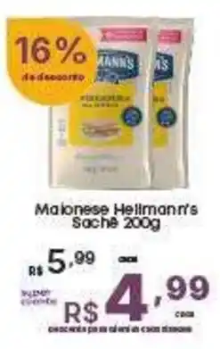 Super Lagoa Maionese hellmann's oferta