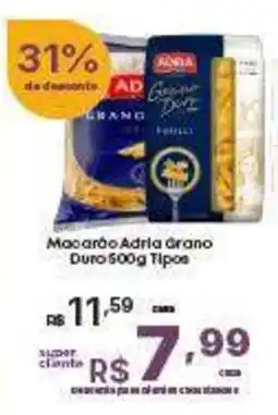 Super Lagoa Macarrão Adria grano duro tipos oferta