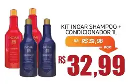 Economart Atacadista kit inoar shampoo + condicionador 1l oferta