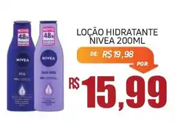 Economart Atacadista Loção hidratante nivea 200ml oferta