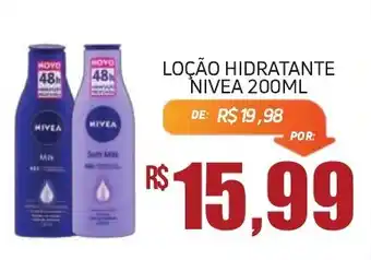 Economart Atacadista Loção hidratante nivea 200ml oferta