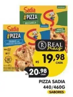 Supermercados Real pizza sadia oferta