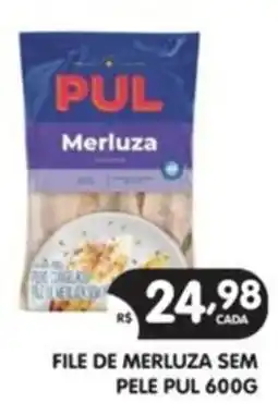 Supermercados Real File de merluza sem pele pul oferta