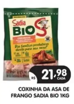 Supermercados Real Coxinha da asa de frango sadia bio oferta
