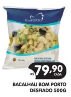 Supermercados Real Bacalhau bom porto desfiado oferta
