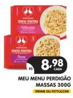 Supermercados Real Meu menu perdigão massas oferta