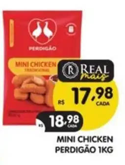 Supermercados Real Mini chicken perdigão oferta