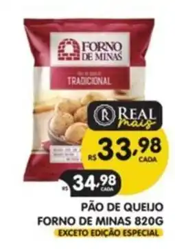 Supermercados Real Pão de queijo forno de minas oferta