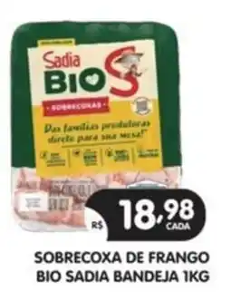 Supermercados Real Sobrecoxa de frango bio sadia bandeja oferta