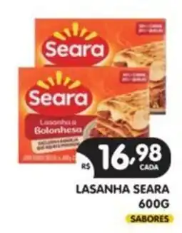 Supermercados Real Lasanha seara oferta