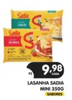 Supermercados Real Lasanha sadia oferta