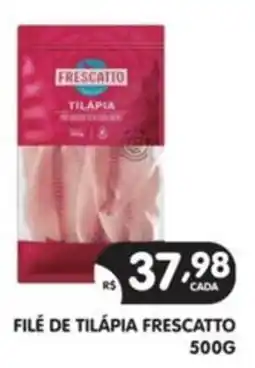 Supermercados Real Filé de tilápia frescatto oferta