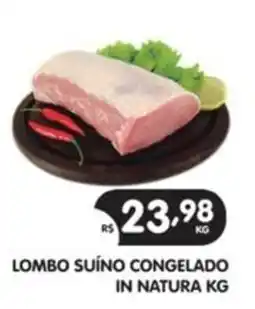 Supermercados Real Lombo suíno congelado in natura kg oferta