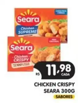 Supermercados Real Chicken crispy seara oferta