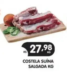 Supermercados Real Costela suína salgada oferta