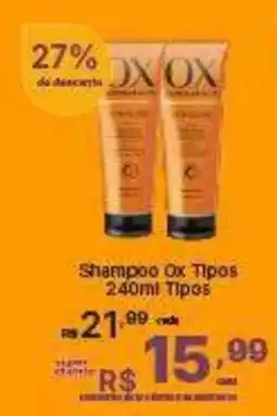 Super Lagoa Shampoo Ox Tipos oferta