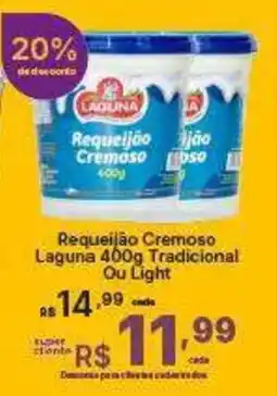 Super Lagoa Requeijão cremoso laguna oferta