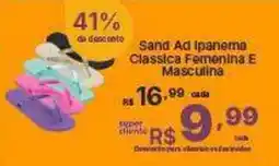 Super Lagoa Sand Ad Ipanema Classica Femenina E Masculina oferta