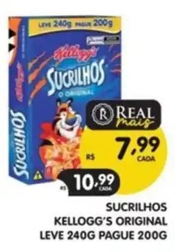 Supermercados Real Sucrilhos kellogg's original oferta