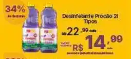Super Lagoa Desinfetante Procação 21 Tipos oferta